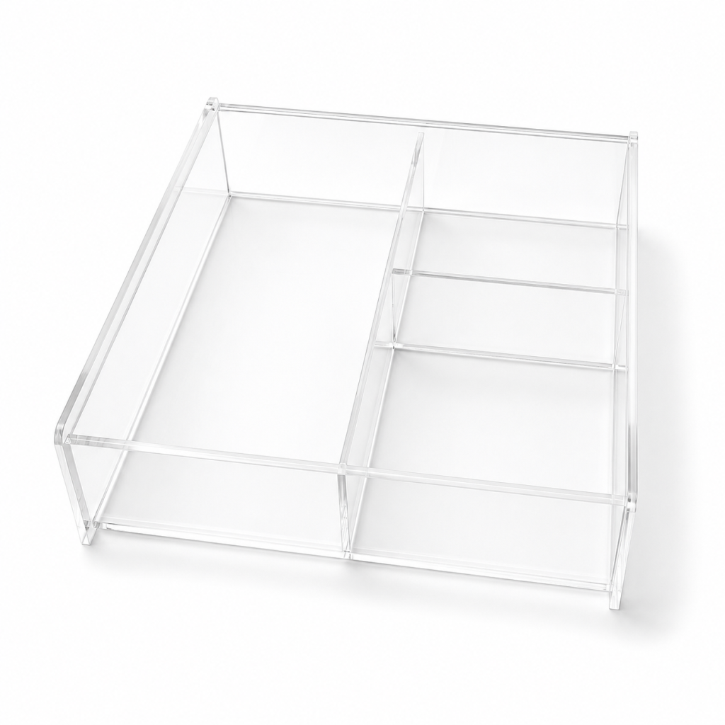 Caja de acrílico sobres y tarjetas