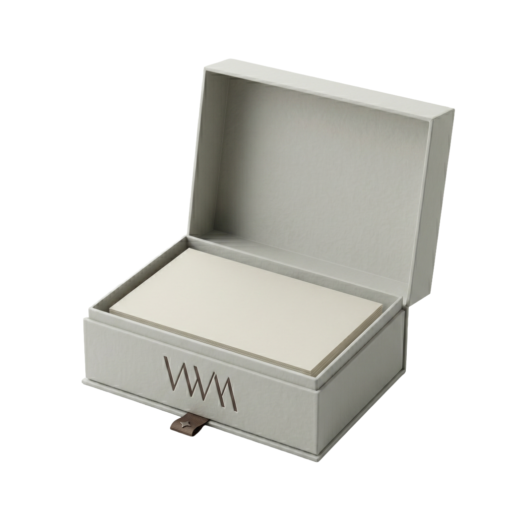Caja para tarjetas sencilla