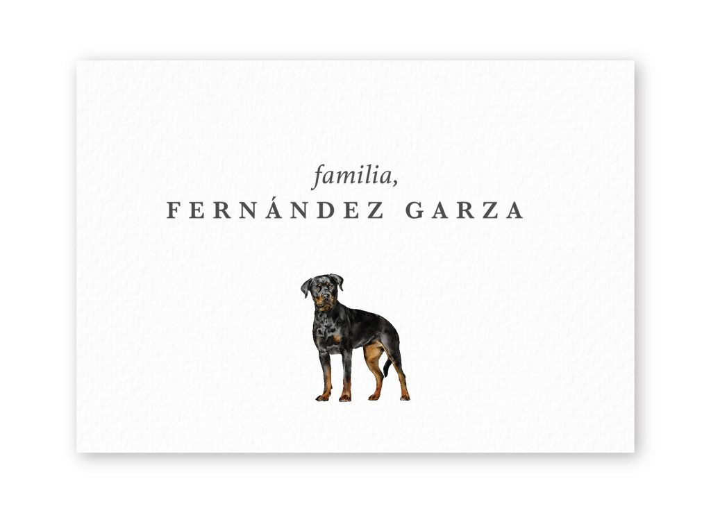 Tarjetas Rottweiler