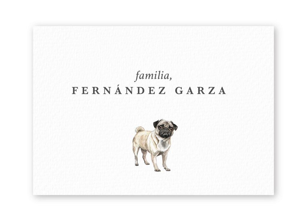 Tarjetas Pug