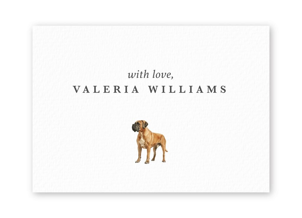Tarjetas Mastiff