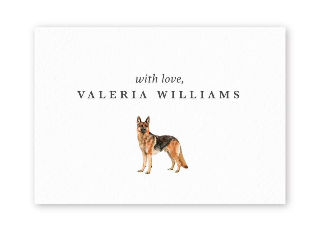 Tarjetas German Shepard
