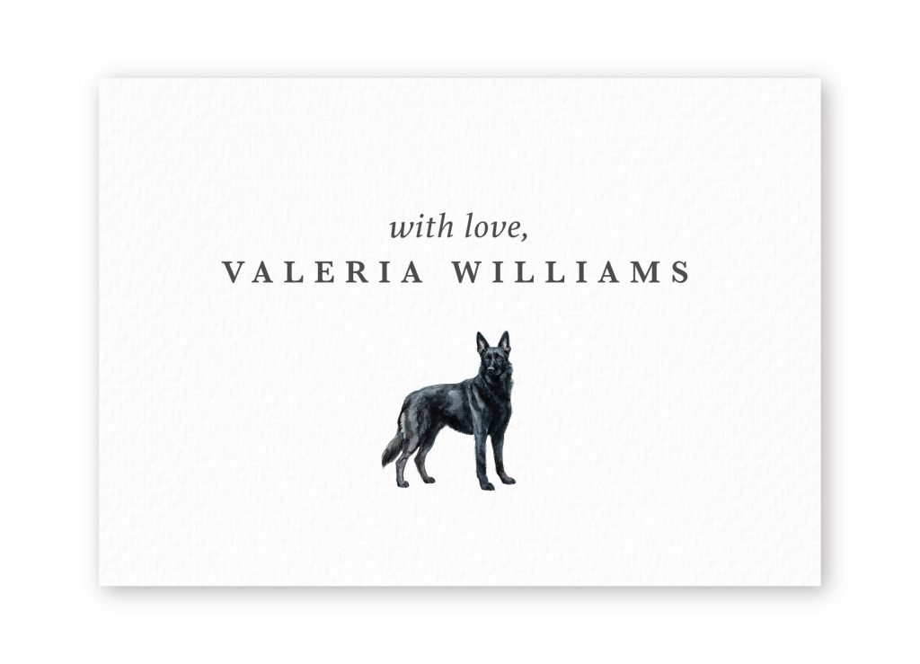 Tarjetas German Shepard