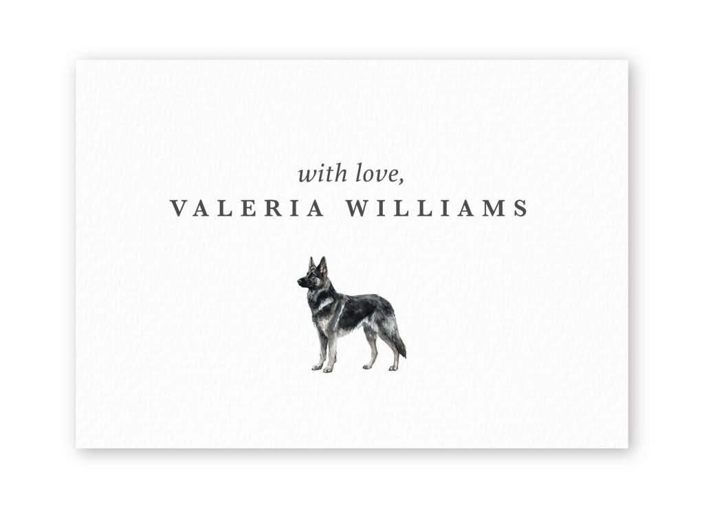 Tarjetas German Shepard
