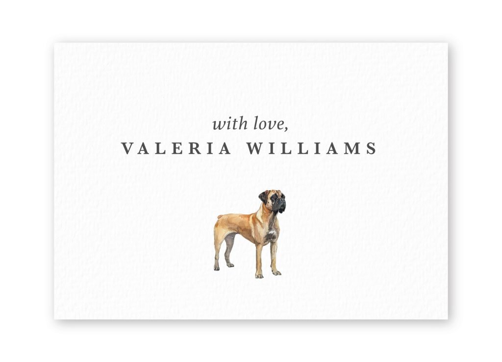 Tarjetas Bullmastiff