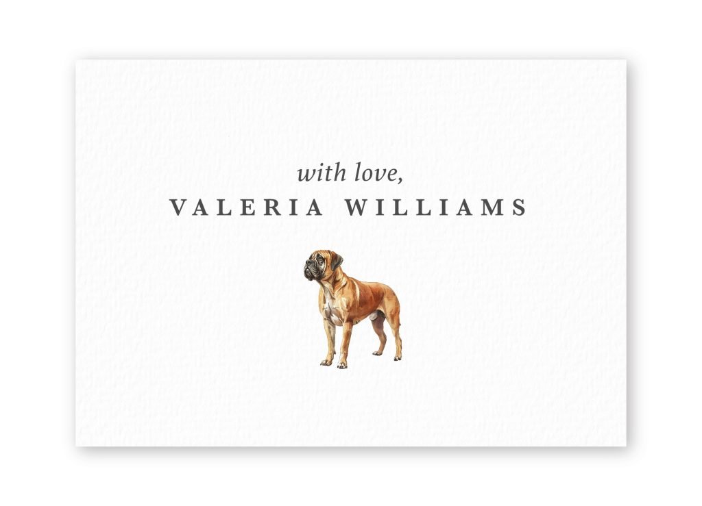 Tarjetas Bullmastiff
