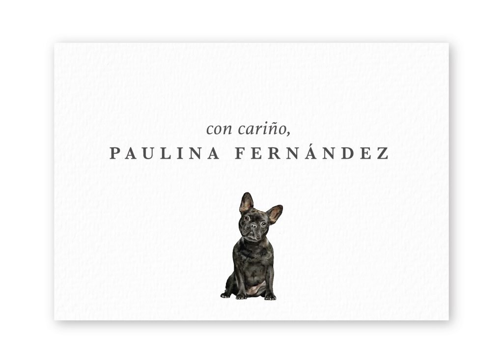 Tarjetas French-Bulldog