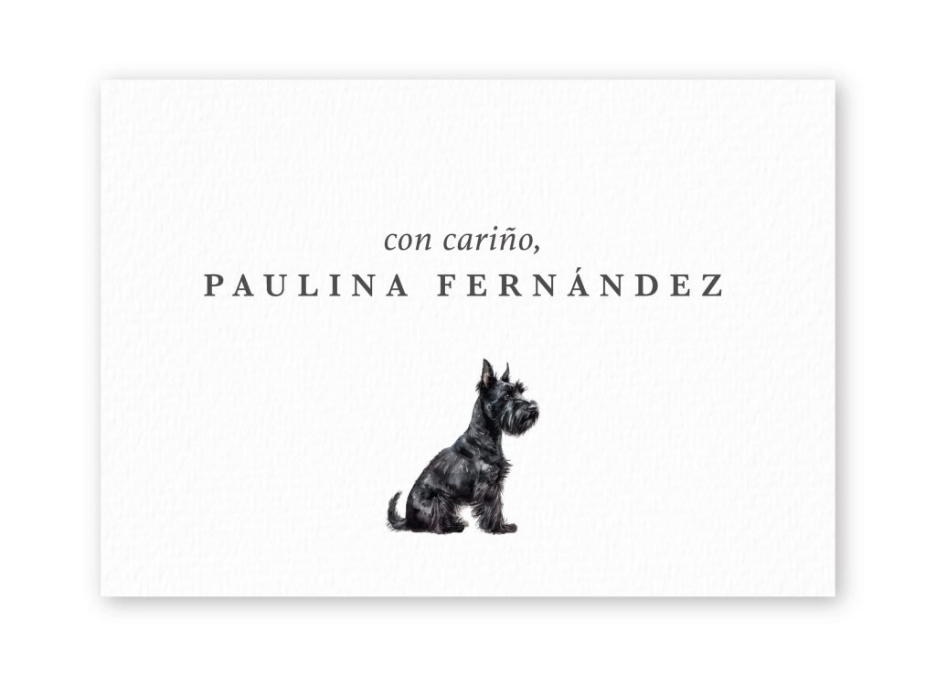 Tarjetas Scottish Terrier