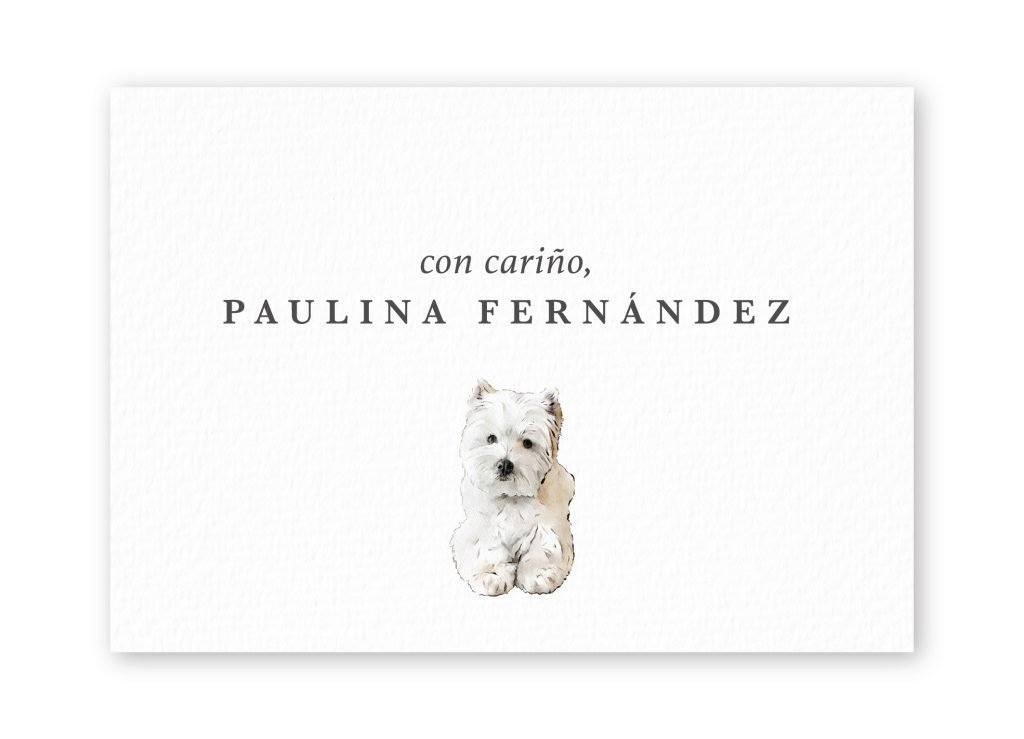 Tarjetas West Highland White Terrier