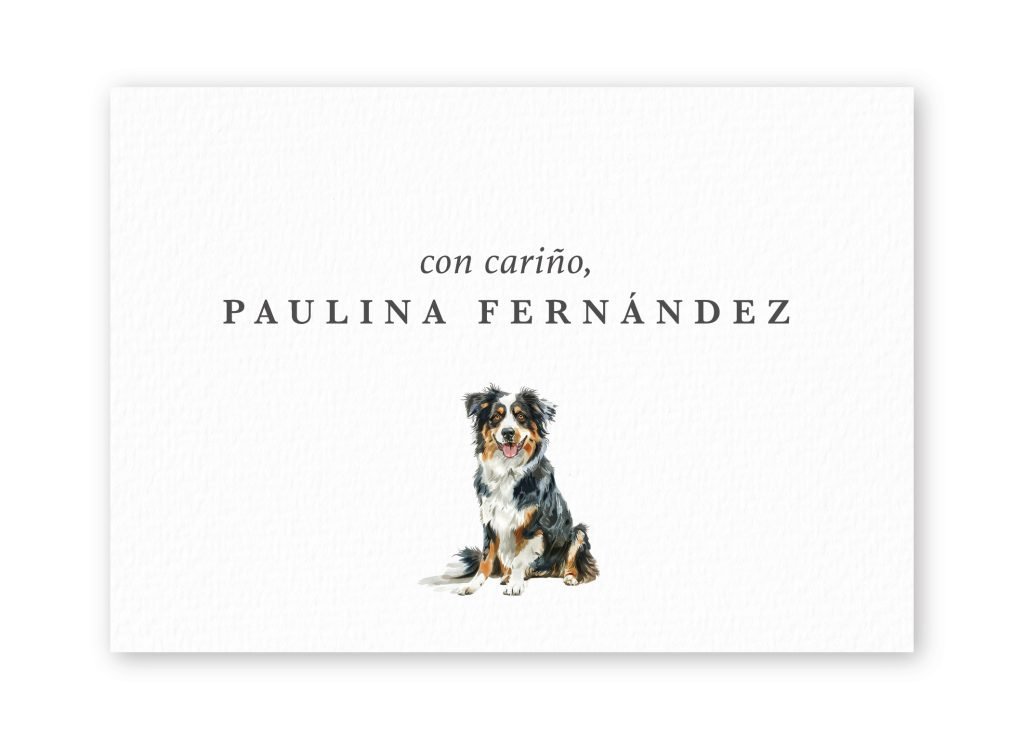 Tarjetas Australian Shepard