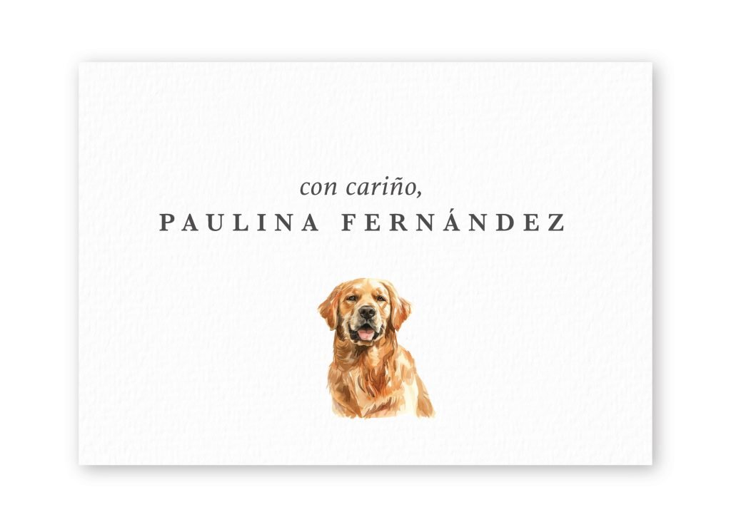Tarjetas Golden Retriever