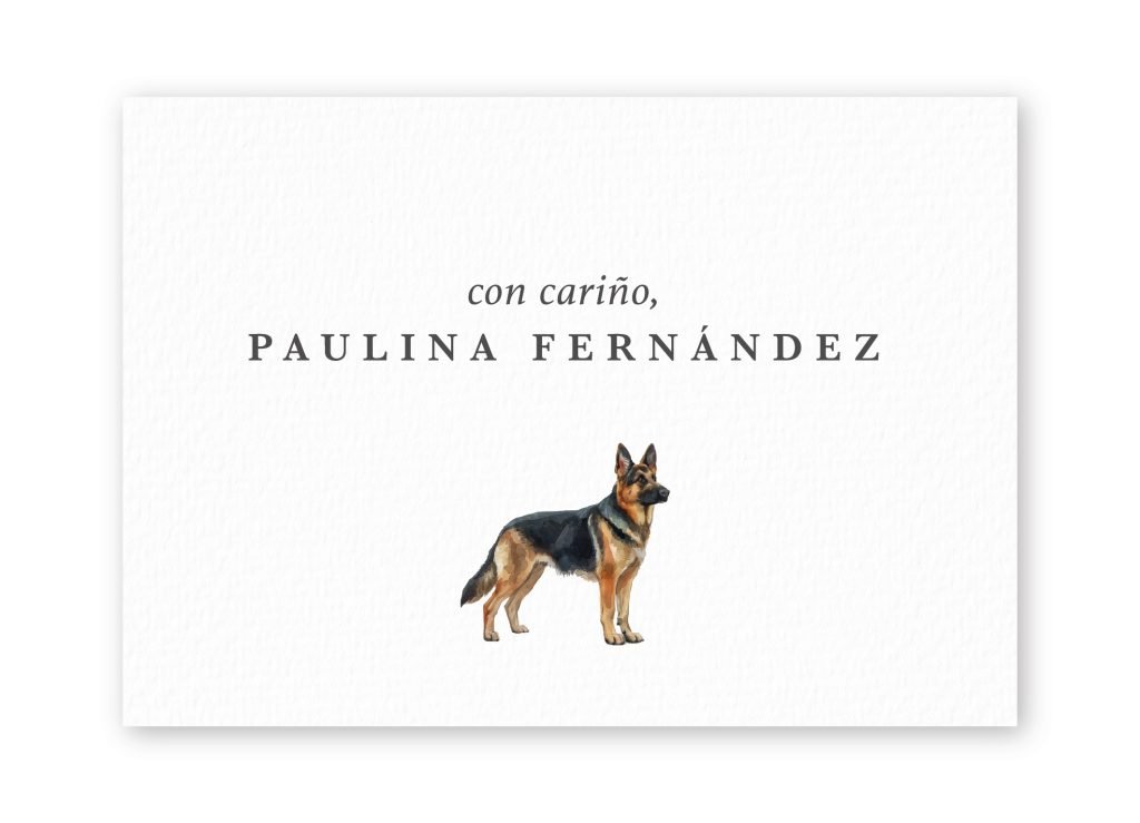 Tarjetas German Shepard