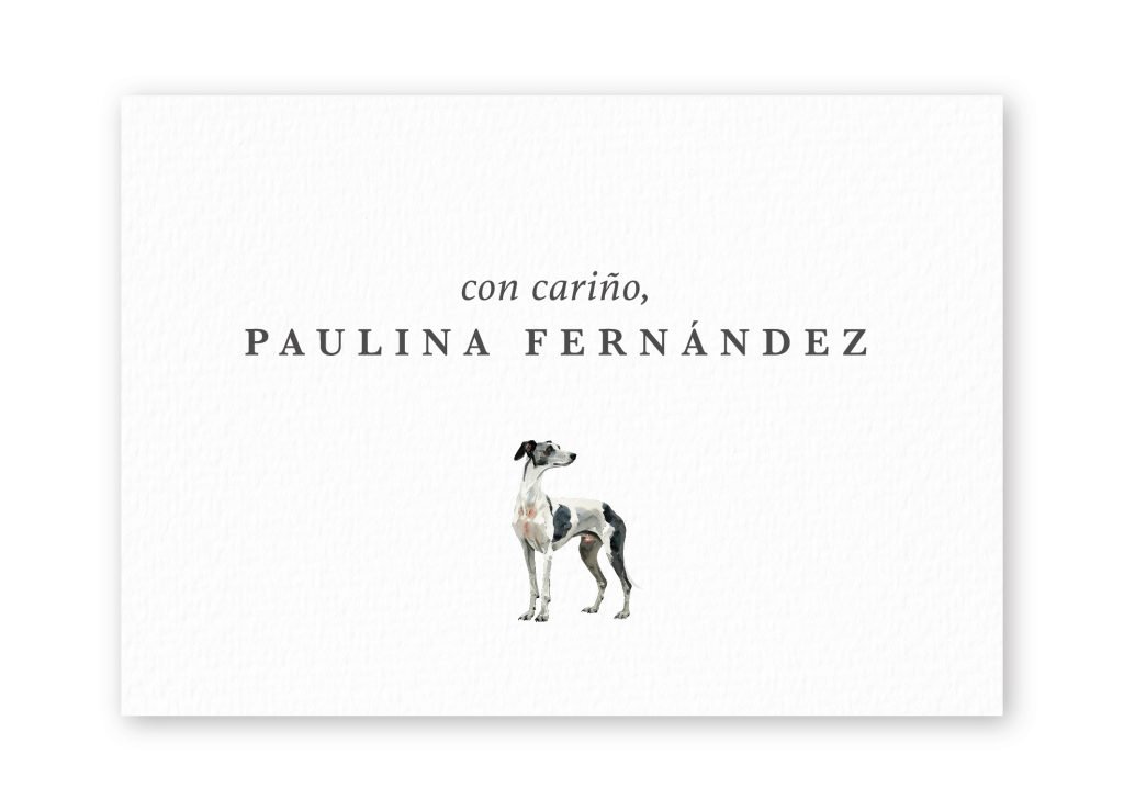 Tarjetas Whippet