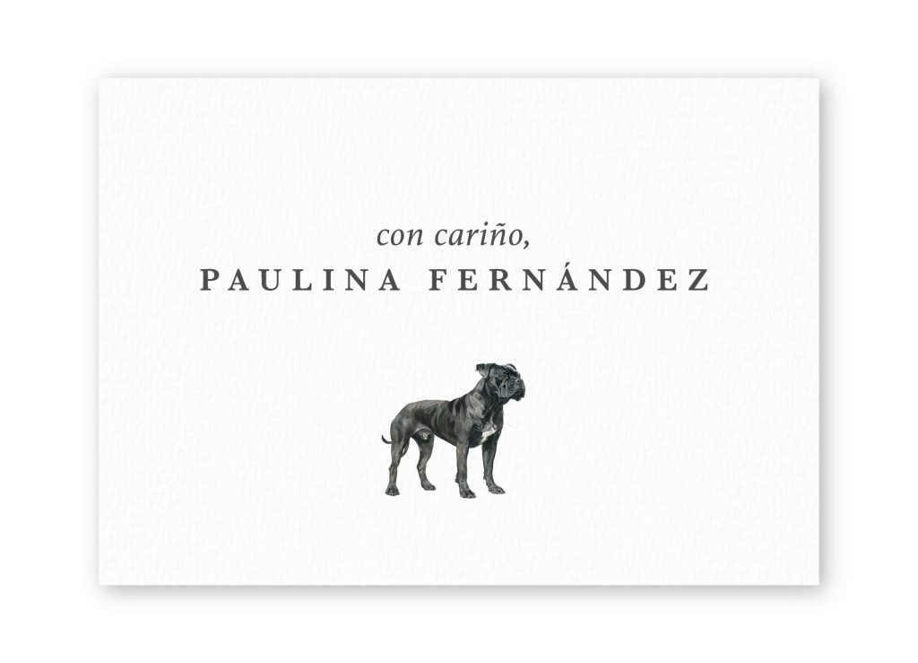 Tarjetas Cane Corso
