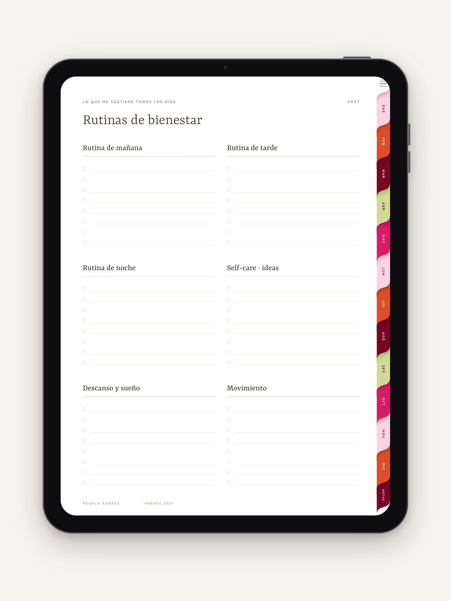 Rutinas de bienestar · Agenda-2027-bloom