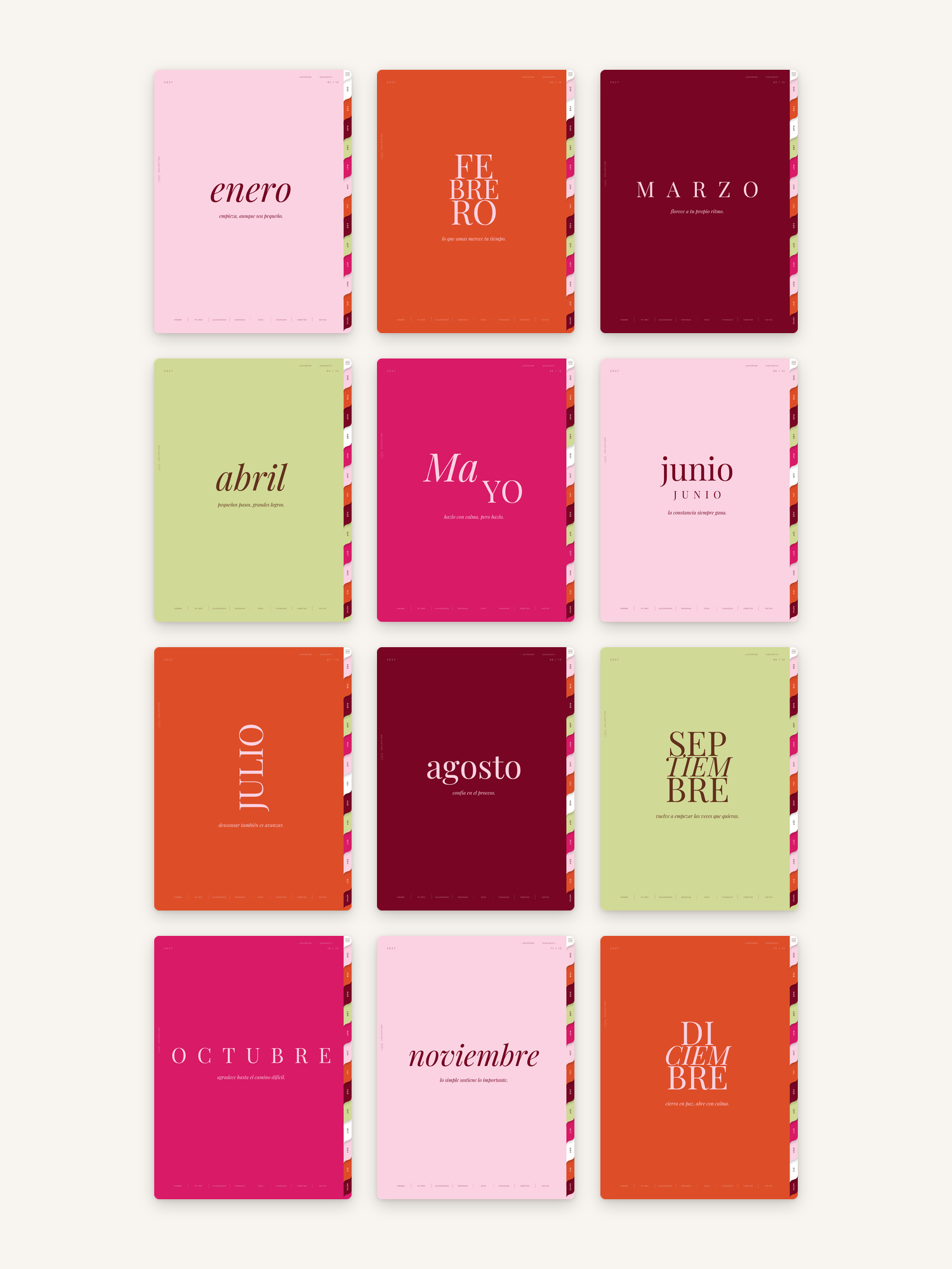 Todos los separadores · Bloom